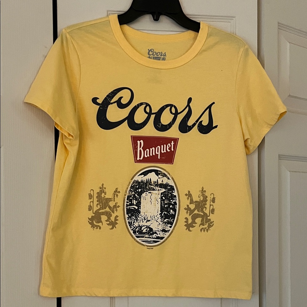 Coors Yellow Short Sleeve Tee